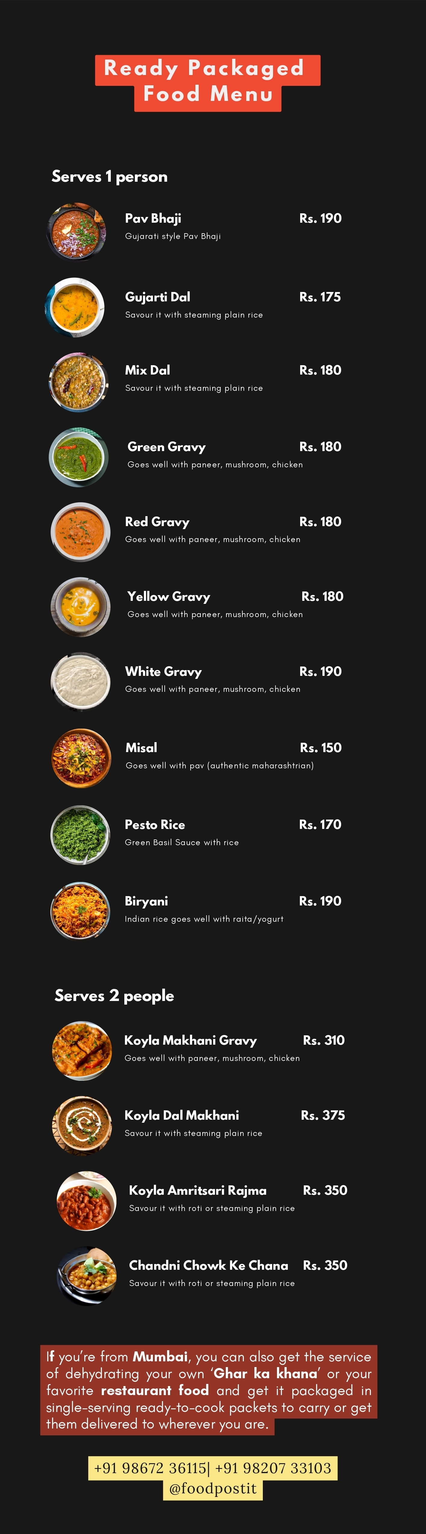 Food Menu